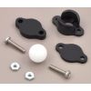 Pololu ball caster with 3/8 inch plastic ball with included hardware. (SKU: POLOLU-950 Image 2)