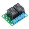 Pololu basic 2-channel SPDT relay carrier with 5 VDC relays (assembled). (SKU: POLOLU-2487 Image 2)