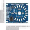 Rotary Encoder LED Ring Breakout Board - Blue (COM-10407) Image 2