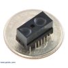 Sharp GP2Y0D805Z0F GP2Y0D810Z0F or GP2Y0D815Z0F digital distance sensor on a US quarter for size reference. (SKU: POLOLU-1131 Image 2)