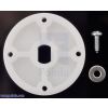 Solarbotics GMW gear motor mount with included screw and washer. (SKU: POLOLU-601 Image 2)
