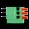 Spring Terminals - PCB Mount (3-pin right-angle) (PRT-10655) Image 2