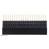 Stackable 0.100 Female Header with Extra 0.3 Spacer: 2x20-pin Straight. (SKU: POLOLU-2749 Image 3)