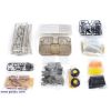 Parts included with the Tamiya 70162 Remote Control Construction Set (tire type). (SKU: POLOLU-2388 Image 3)
