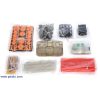 Parts included with the Tamiya 70170 Remote Control Construction Set (crawler type). (SKU: POLOLU-2389 Image 3)