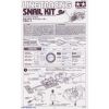 Instructions for Tamiya 75020 Line Tracing Snail Kit page 1. (SKU: POLOLU-76 Image 3)