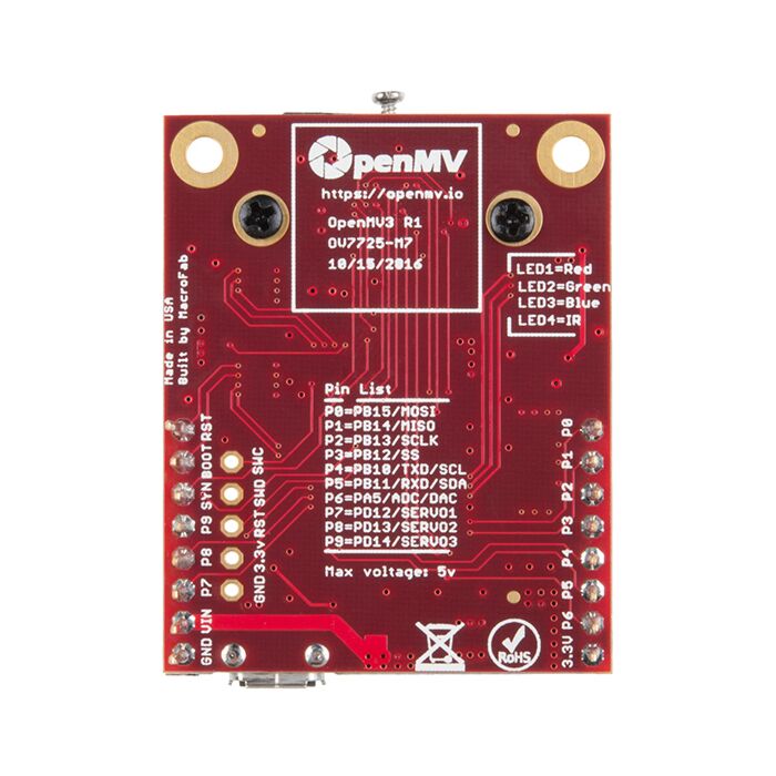 OpenMV M7 Camera | Buy in Australia | SEN-14186 | Sparkfun | Core