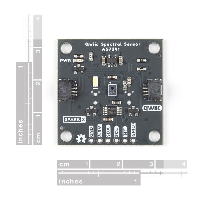 Qwiic Spectral Sensor - AS7341 | Buy in Australia | SPX-17719