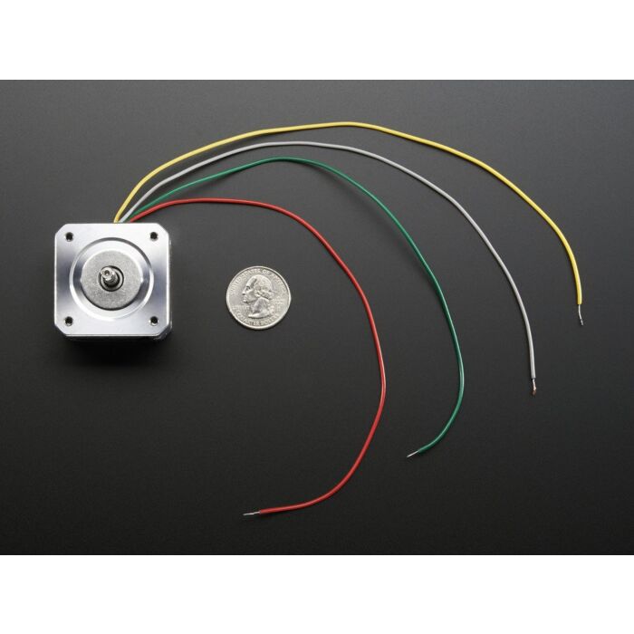 Stepper motor - NEMA-17 size - 200 steps/rev, 12V 350mA | Buy in Australia  | ADA324 | Adafruit | Core Electronics
