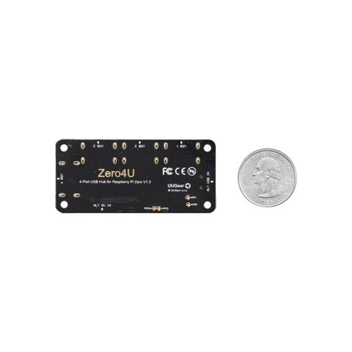 Zero4U - 4 Port USB Hub for Raspberry Pi Zero v1.3 | Buy in