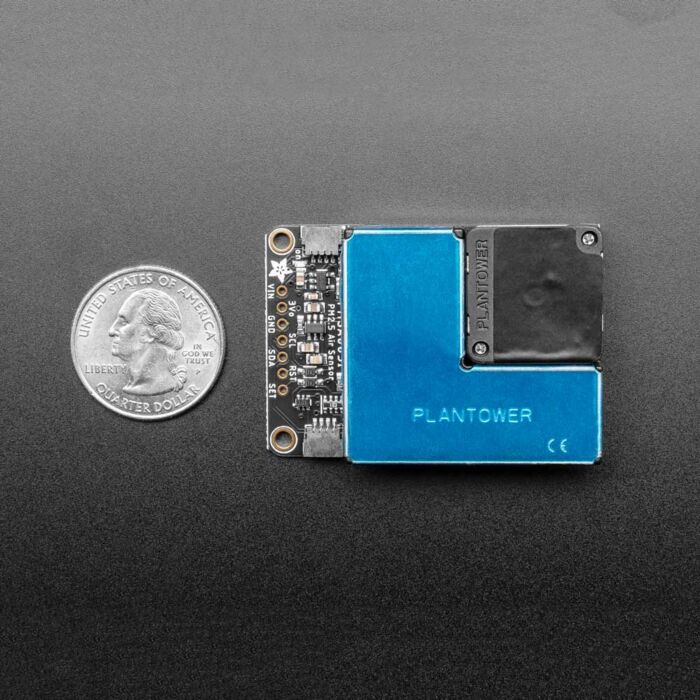 Produktbild von Adafruit PMSA003I Luftqualitätssensor Breakout – STEMMA QT / Qwiic – I2C – Für Arduino & Raspberry Pi – Partikelmessung PM1.0/PM2.5/PM10