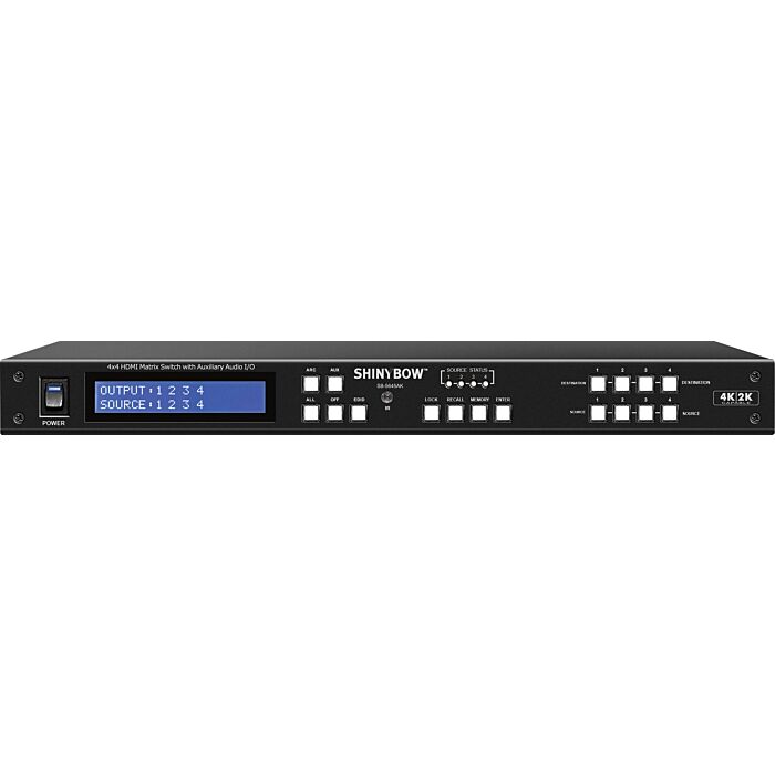 Data Matrix Switcher 4k 2k 4 In To 4 Out HDMI Matrix Switcher | Buy in Australia | AA3443 ...