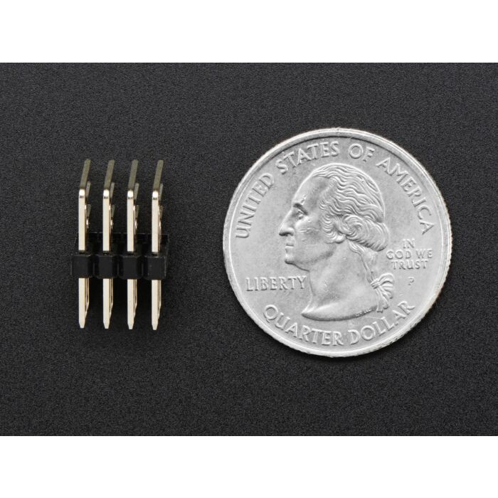 En-têtes Angle Droit Mâle 3x4 Adafruit - Lot De 4, Pitch 2.54mm, Pour Prototypage électronique Et Soudure - 6