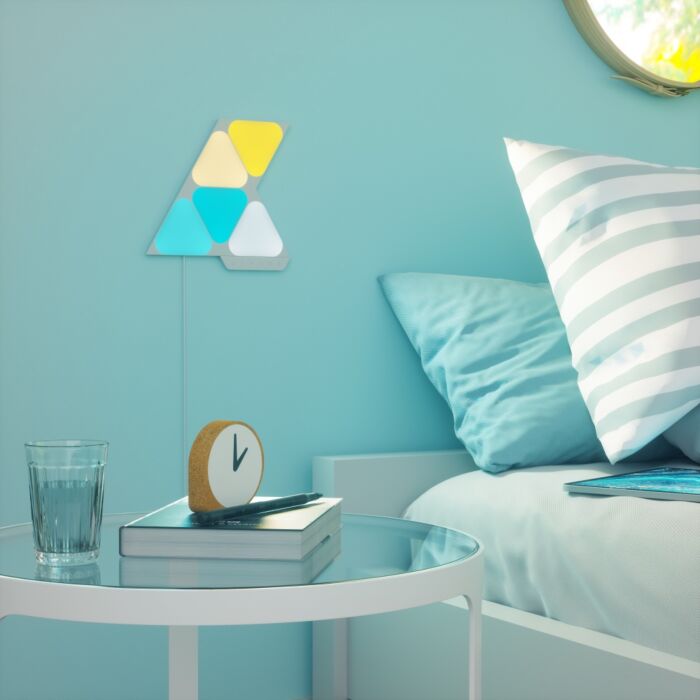 Nanoleaf Shapes - Mini Triangles Starter Kit (5 Panels) | Buy in