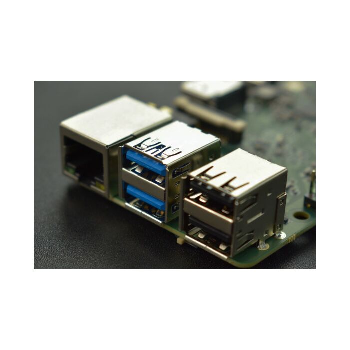 WayPonDEV Rock Pi 4 Model C Plus – Single Board Computer Mit 4GB RAM, RK3399T Hexa-Core