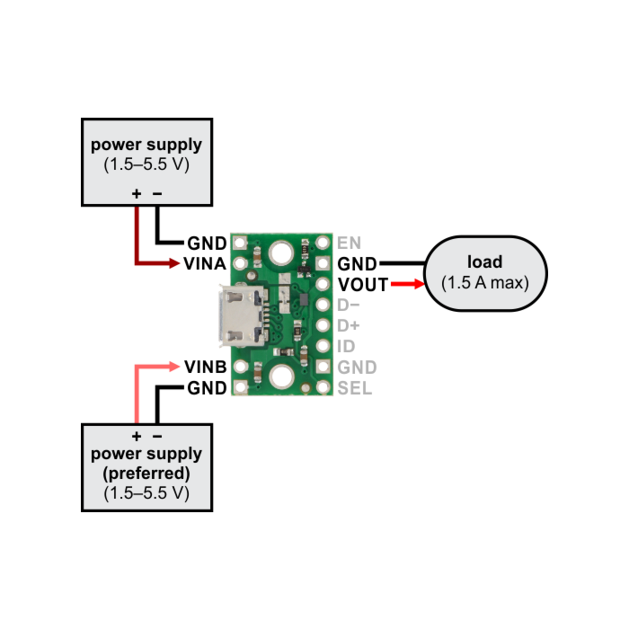 Micro Usb Power Pinout