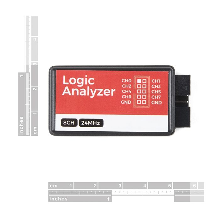 USB Logic Analyzer - 24MHz/8-Channel Sparkfun TOL-18627 |