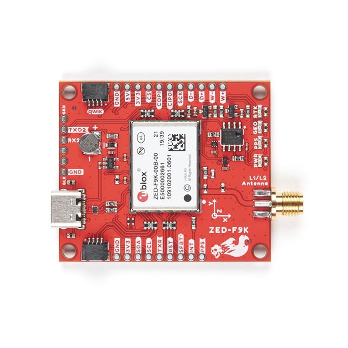 SparkFun GNSS-RTK Dead Reckoning Breakout - ZED-F9K (Qwiic) | Buy