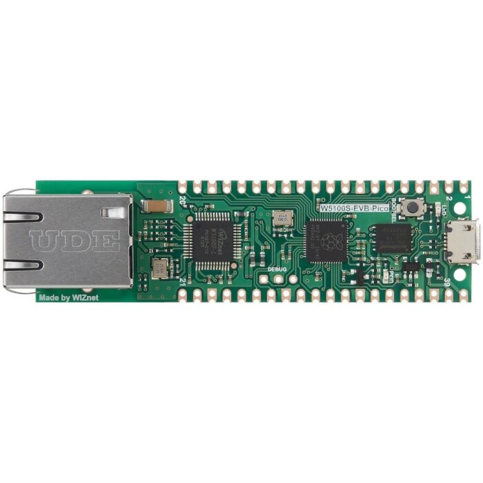 WIZnet W5100S-EVB-Pico - RP2040 Board with Ethernet | The Pi Hut | Core  Electronics Australia