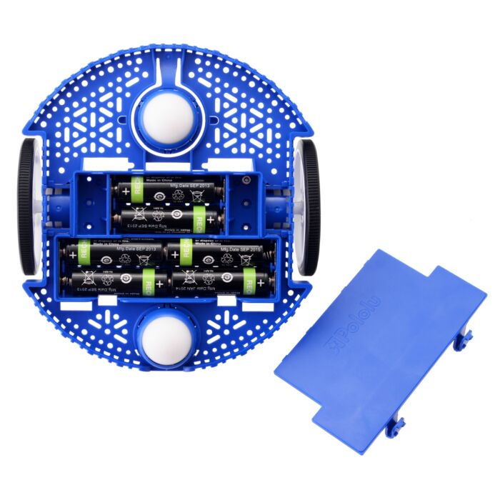 Romi Chassis Kit - Black | Buy in Australia | POLOLU-3500 | Pololu