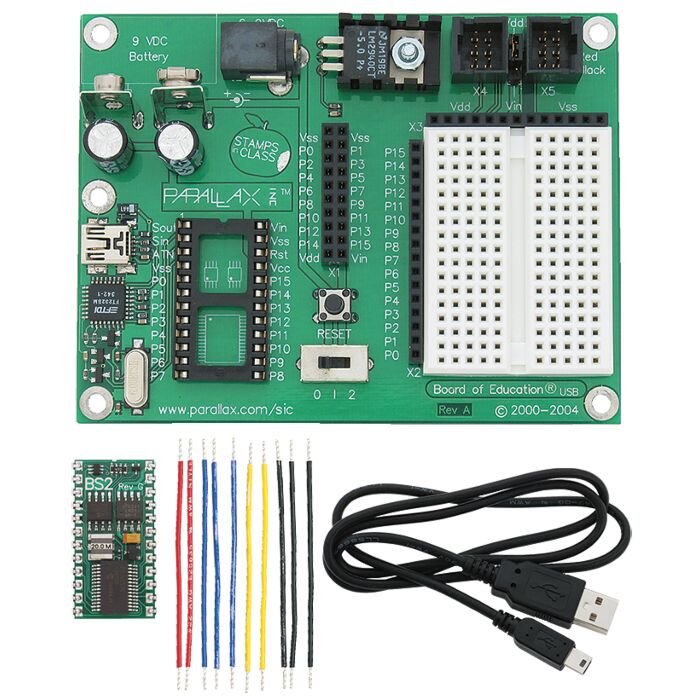 Pololu Parallax Boebot Robot Kit Serial With Usb