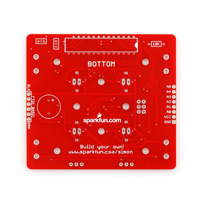 Simon Says Through Hole Soldering Kit Sparkfun KIT 10547