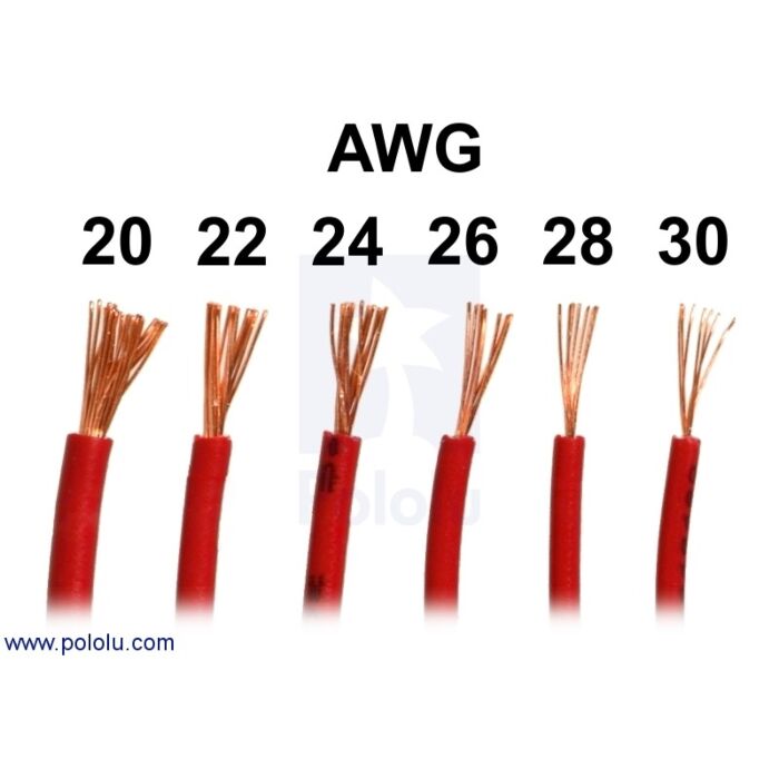 Red & Black 24 AWG Stranded Hook-Up Wire – UL1007, 300V, USA-Made