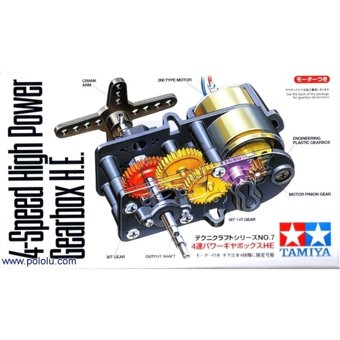 タケ③ Tamiya 72007 4-Speed High-Power Gearbox Kit | Buy in Australia