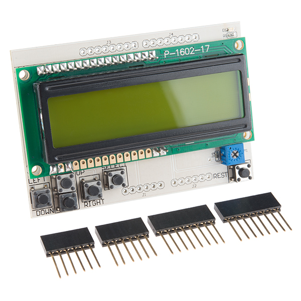 LCD Button Shield V2 | Buy in Australia | DEV-13293 | Sparkfun | Core ...