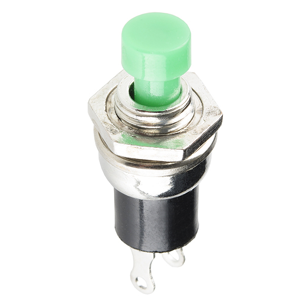 Momentary Button - Panel Mount (Green) | Buy in Australia | COM-11993 ...