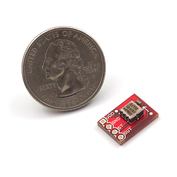 Single Axis Accelerometer Breakout - ADXL193 (+/-250g) | Buy in ...