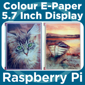 Set Up a 7 Colour E-Ink Display For Raspberry Pi | Inky Impression 5.7 ...