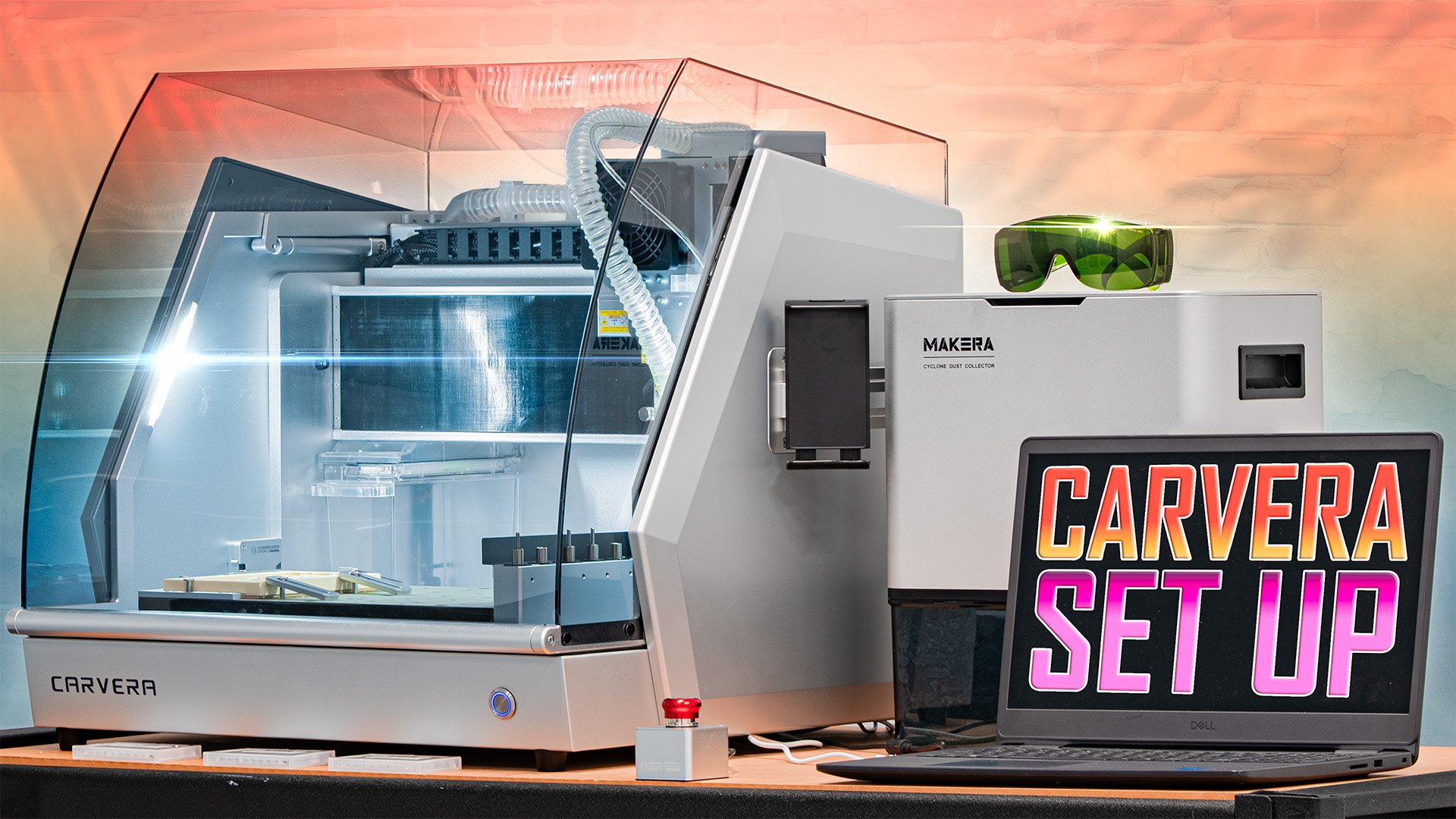 Getting Started with the Makera Carvera | Setup & First Cut - Tutorial ...