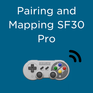 How To Pair And Map 8bitdo Sf30 Pro Controller With Retropie Tutorial Australia