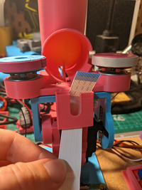 Camera ribbon cable step 1