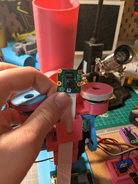 Camera ribbon cable step 2