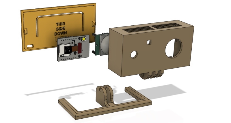 An STL of the printed parts in CAD