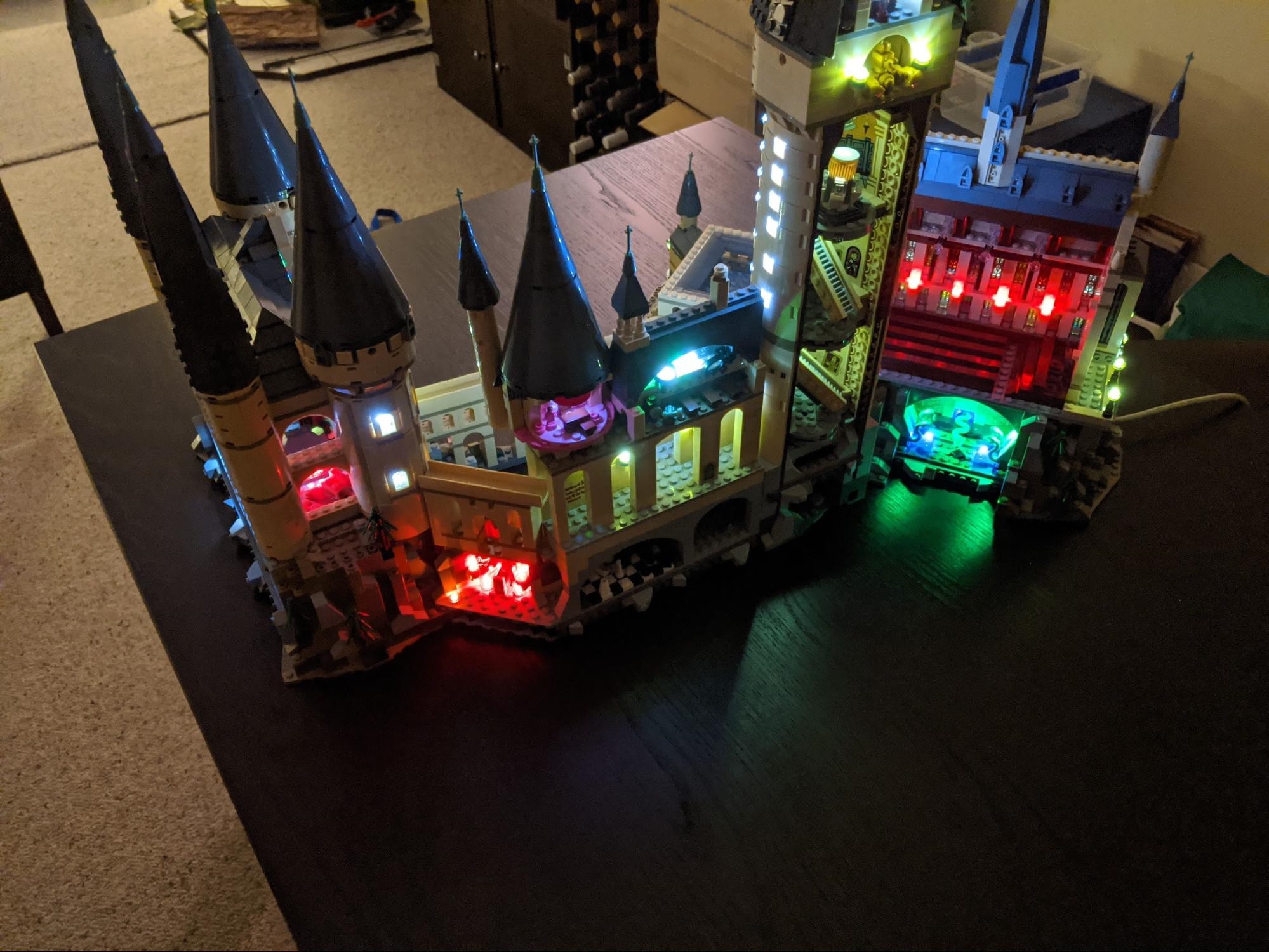 Wide Angle A photo of the whole project