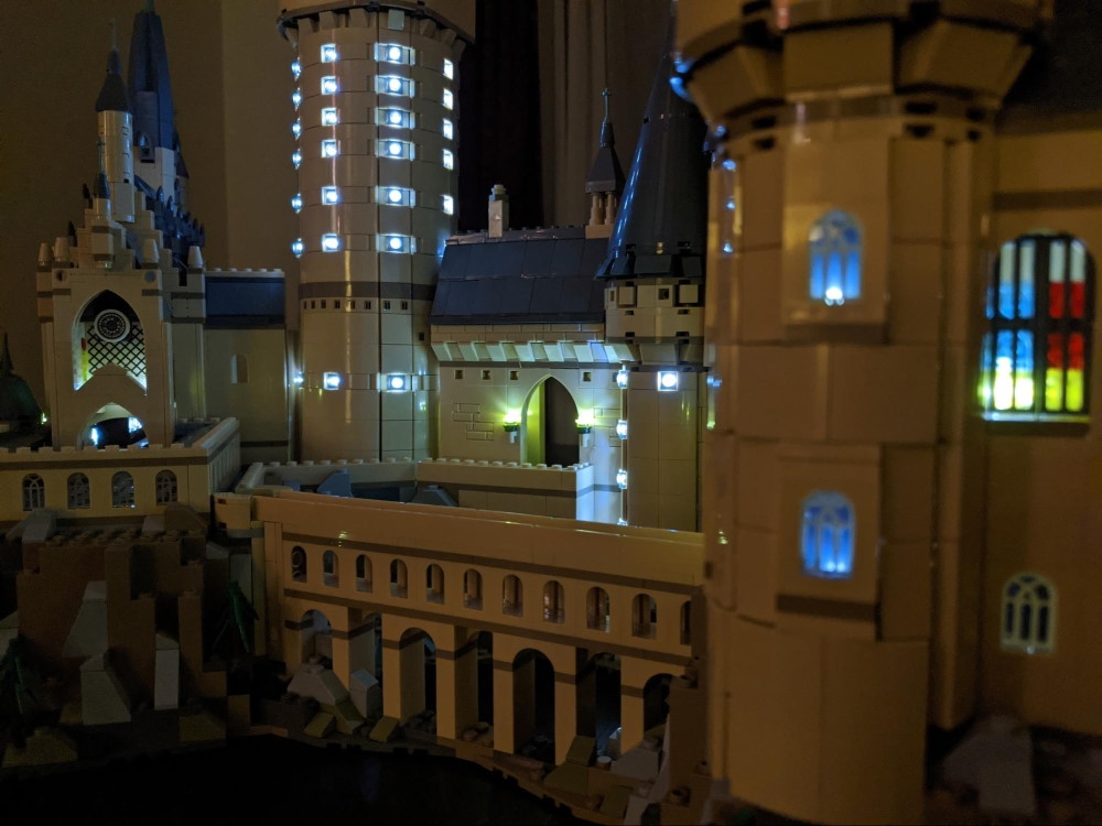 Rear View A view of the back of the project