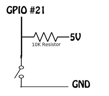 Raspberry Pi IoT Doorbell Circuit Schematic