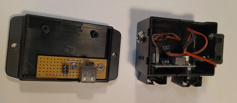 An inside view of the power supply unit