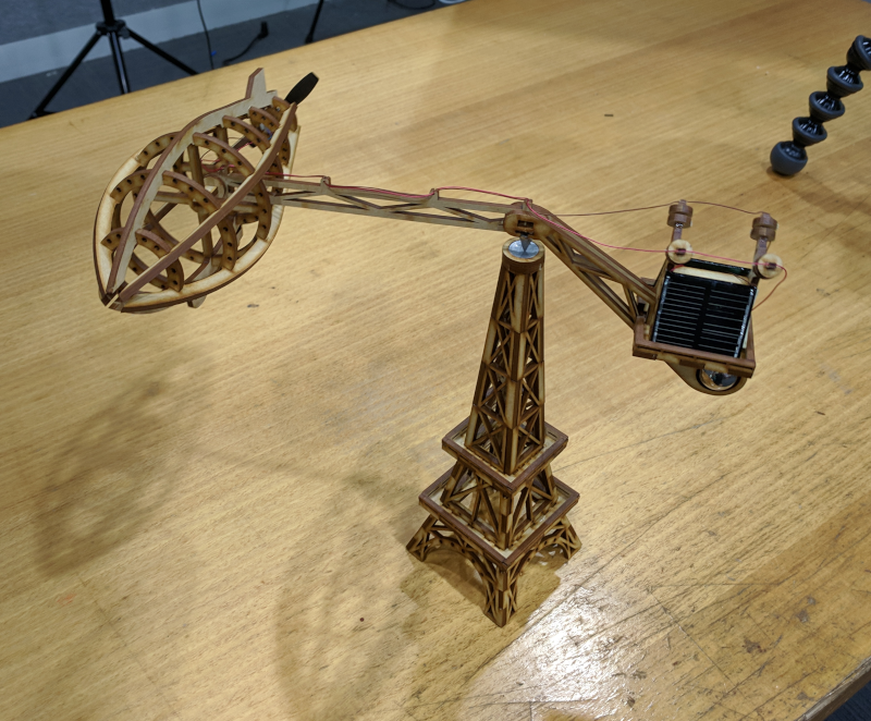 Solarbotics-paris-flyer Completed solarbotics paris flyer carousol kit