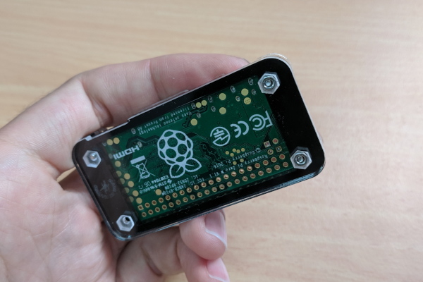Slim-for-raspberry-pi-zero-assembly-step-8 Nuts in the Slim case for Zero