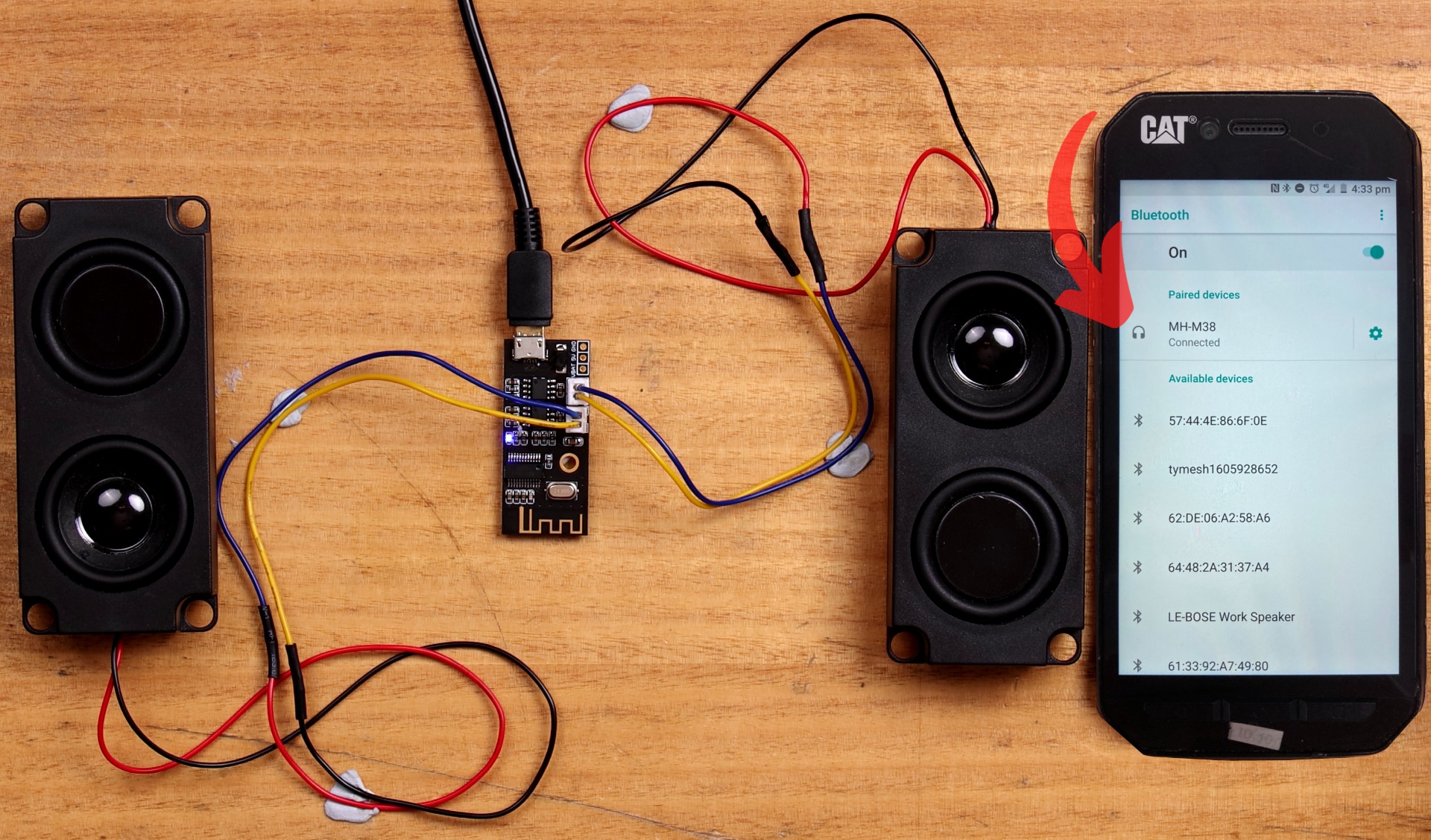 DIY 10W Bluetooth Speaker - No Code Needed – How to use a Bluetooth 4.2 ...