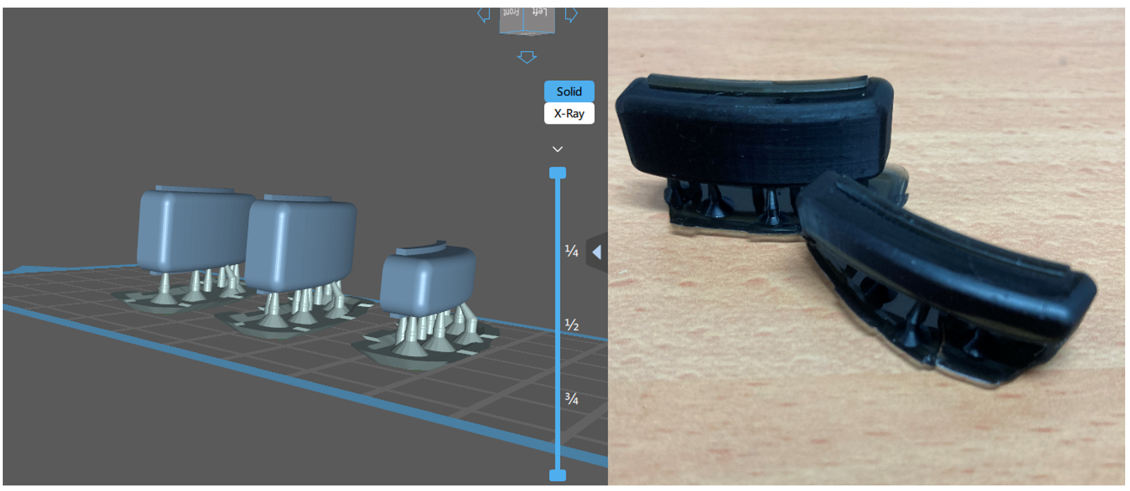 First Prototypes of Buttons First Prototypes of Buttons