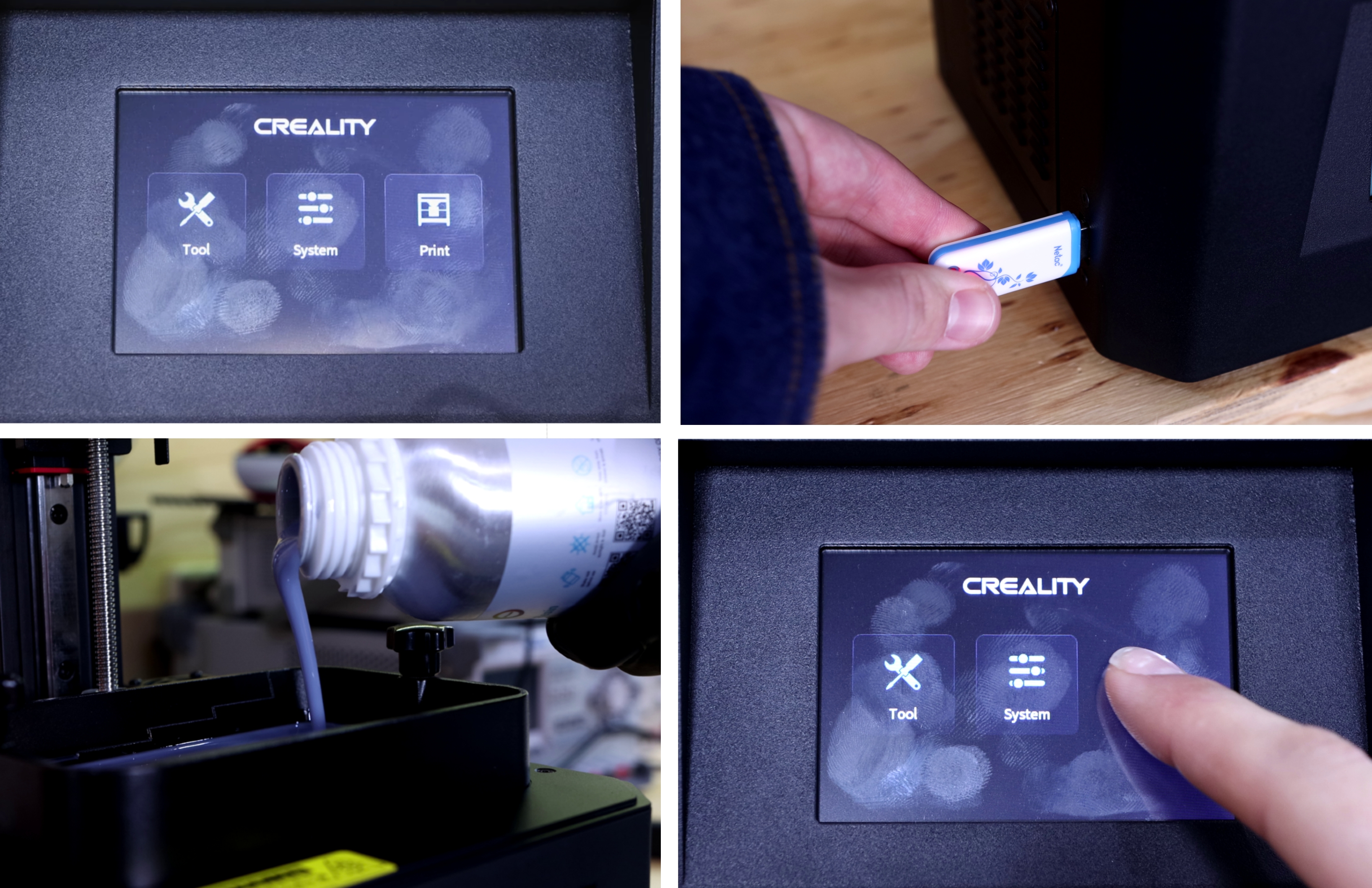 Starting a 3D print Starting a 3D print