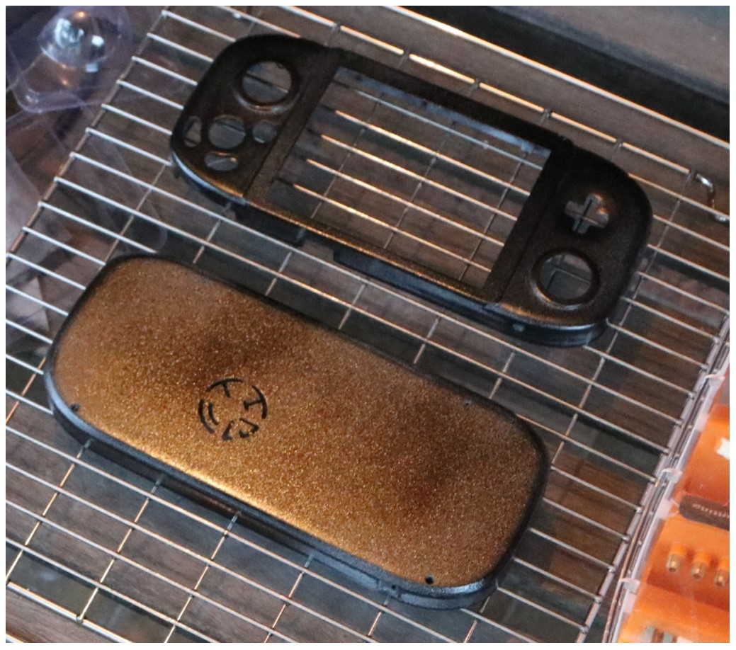 First Layer of Spray Done light First Layer of Spray Done light