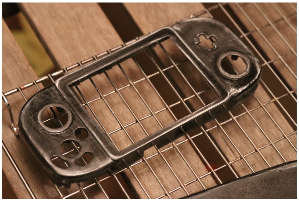 Spray paint second layer Sanded back Aggressively Spray paint second layer Sanded back Aggressively