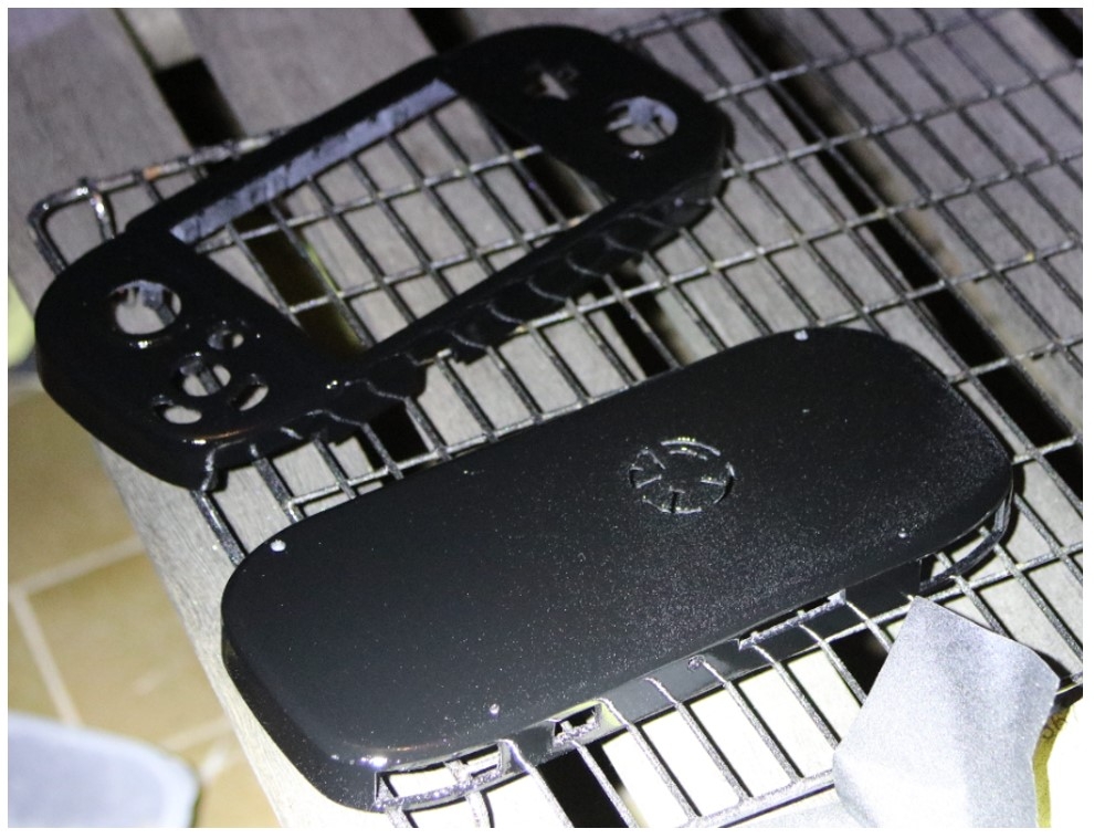 Final Layer of Black Spray Paint Which Wont be sanded Final Layer of Black Spray Paint Which Wont be sanded