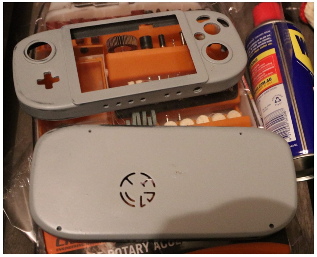 Last Layer of Primer Not Sanded Last Layer of Primer Not Sanded